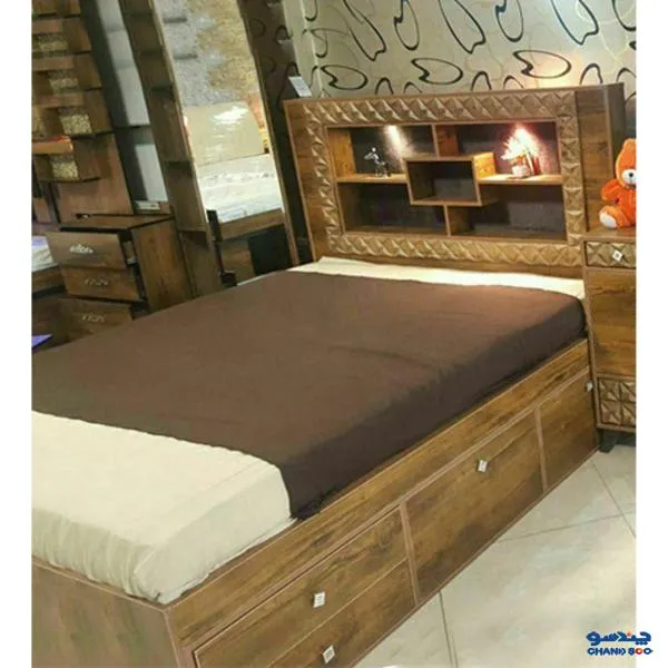 تخت خواب دونفره آکارس مدل 202