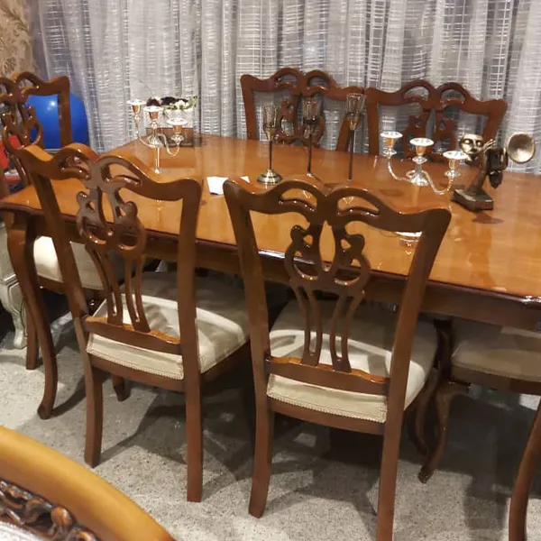 ست ناهارخوری الینا چوب مدل ژولیت