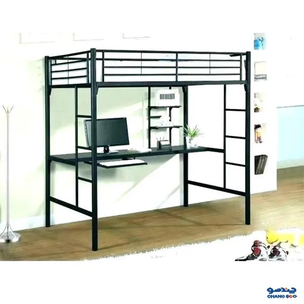تخت خواب فلزی یک نفره کمجا DS مدل D1
