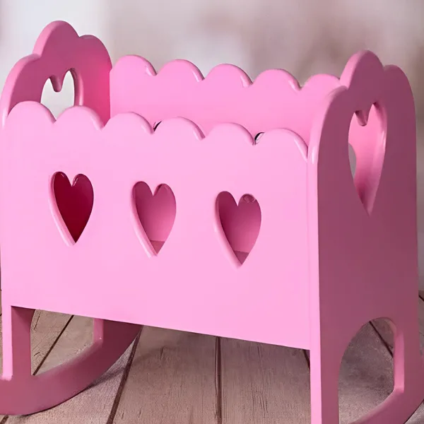 گهواره عروسک ساحل مدل چوبی