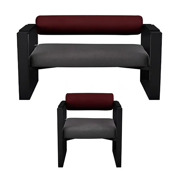 نیم ست مبل اداری آرتمن مدل RBF