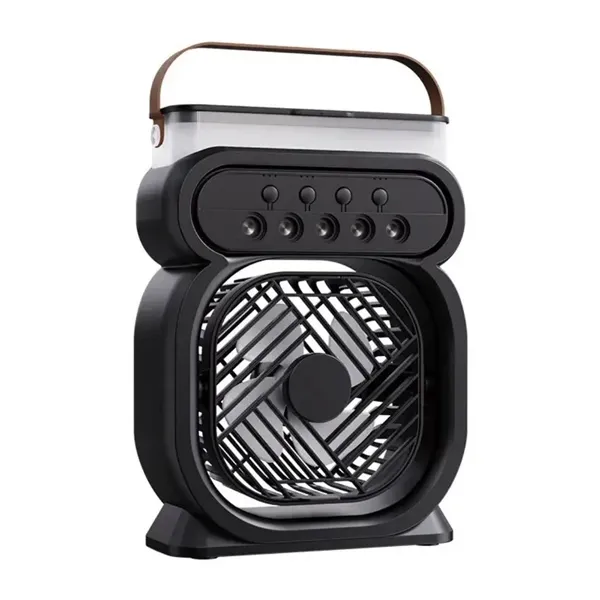 پنکه رومیزی شارژی اسپری فن مدل FAN HUMIDIFIER دارای مه پاش