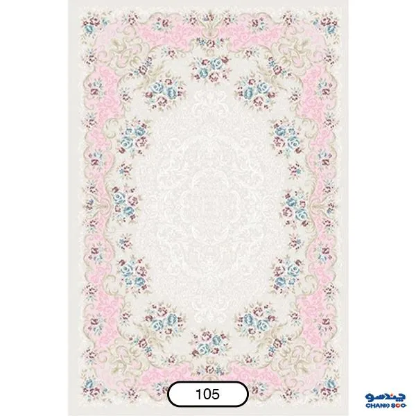 کاور فرش سنتی نگین ترمه مدل 105