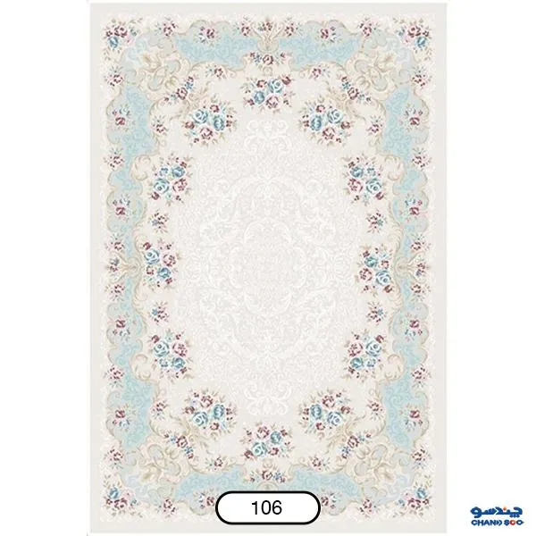 کاور فرش سنتی نگین ترمه مدل 106