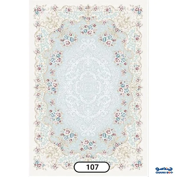 کاور فرش سنتی نگین ترمه مدل 107
