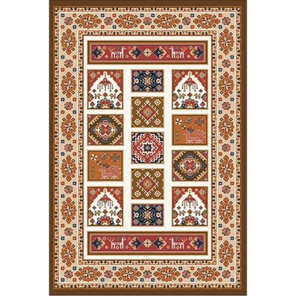 کاور فرش سنتی نگین ترمه مدل 99