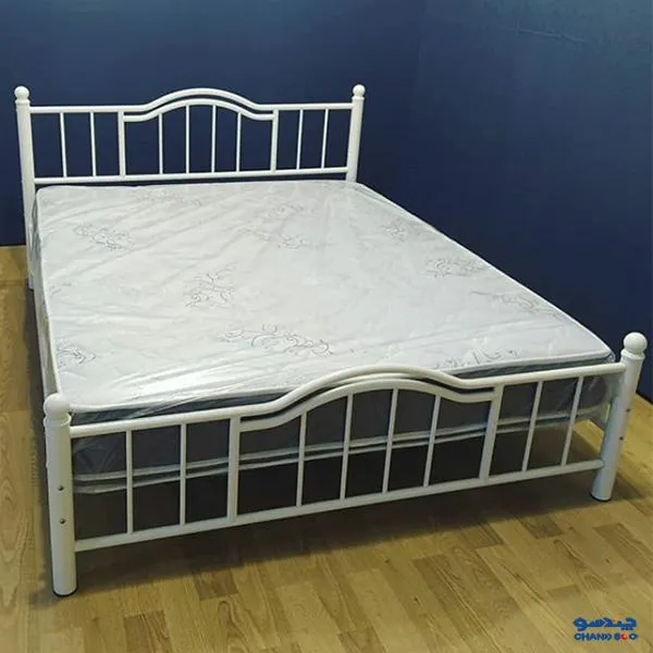تخت خواب فلزی دو نفره DS مدل M14