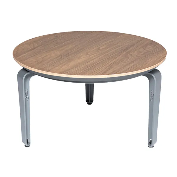میز جلومبلی دایره جلیس 80×80 مدل کاپری