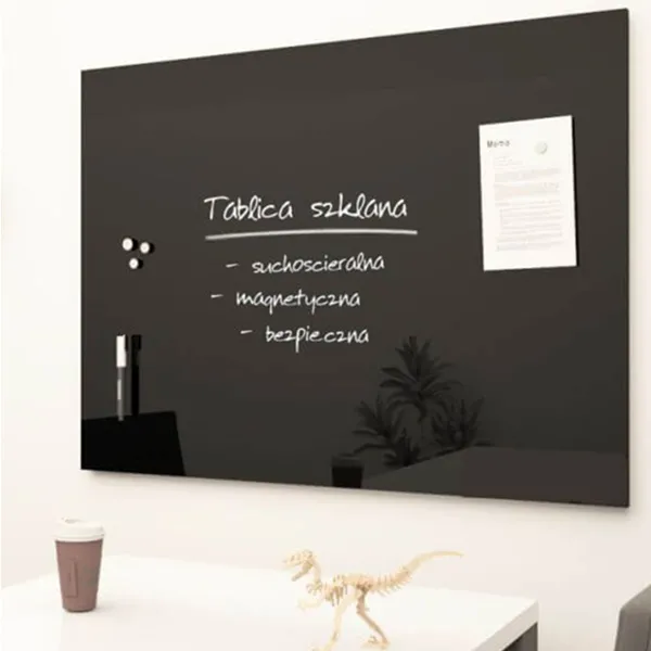 تخته وایت برد شیشه ای اینکو مدل Inc128 سایز 120×80