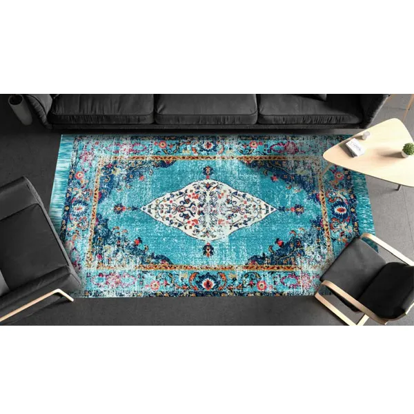 روفرشی کشدار فیروزه ای زکسیس مدل 76101