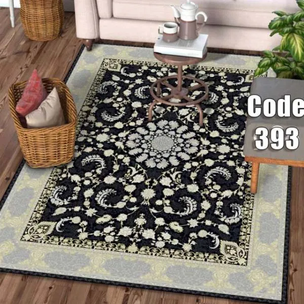 کاور فرش سنتی نگین ترمه مدل 393