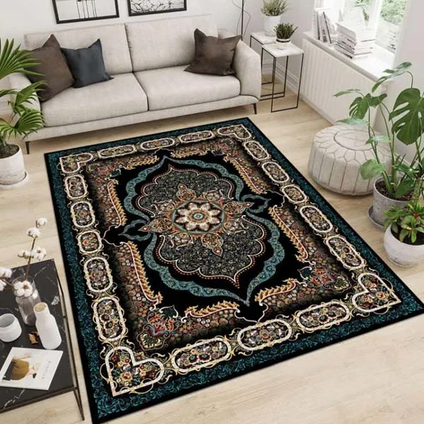 کاور فرش سه بعدی طرح سنتی نگین ترمه مدل 399