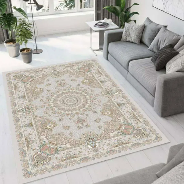 کاور فرش سنتی نگین ترمه مدل 206