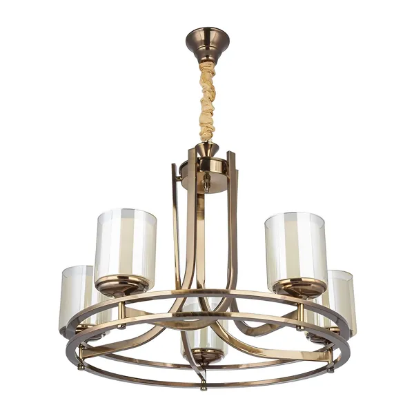 لوستر 5 شعله چشمه نور مدل N2667-5