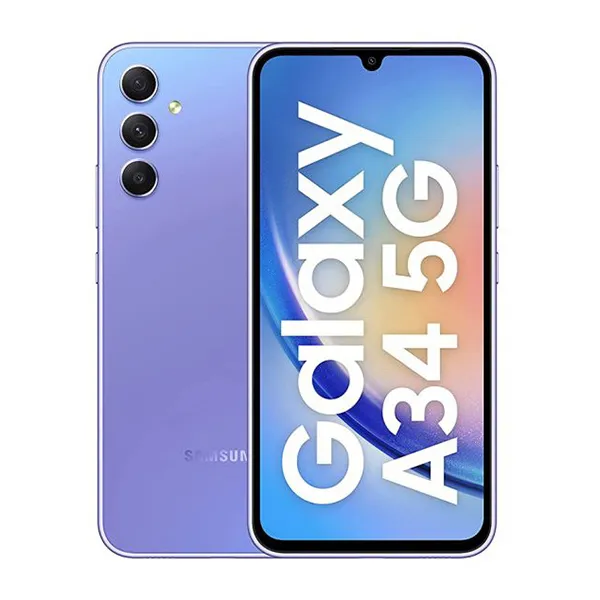 گوشی سامسونگ مدل Galaxy A34 5G ظرفیت 128 گیگابایت رم 8 گیگ