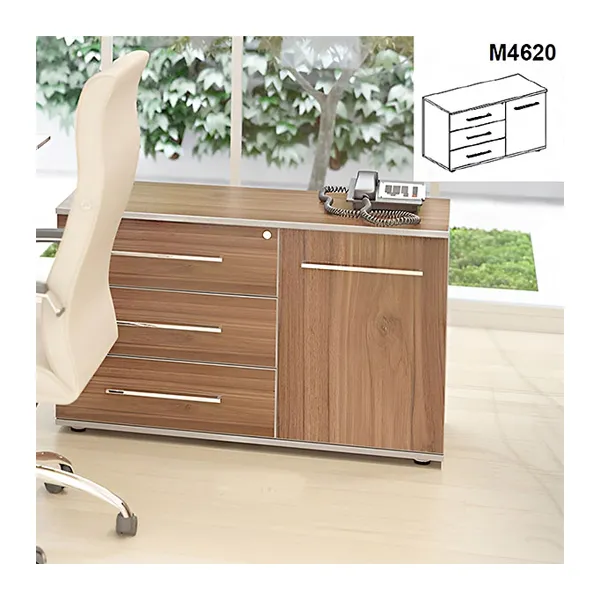 کناره میز مدیریت نوژن مدل راوند M4620