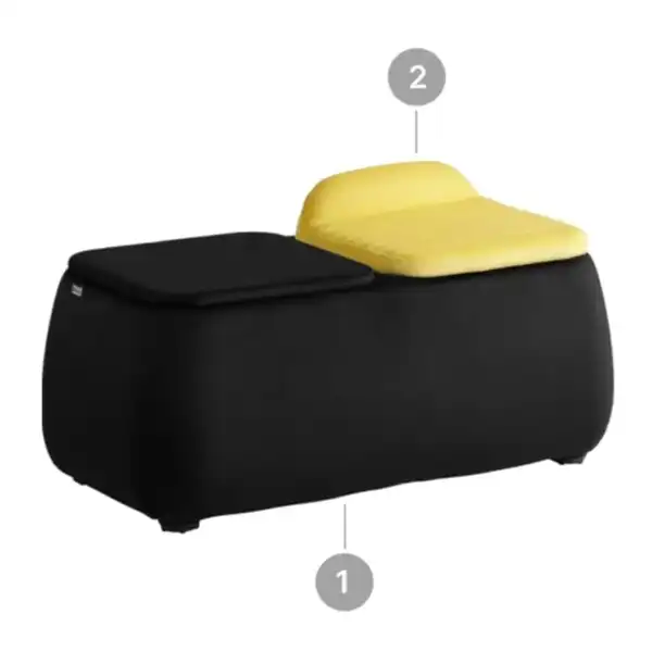 مبل یک نفره راشن مدل P10NR - 3