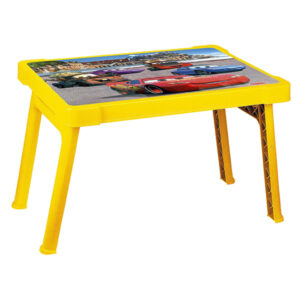 میز کودک عکس دار ناصر پلاستیک رنگ زرد