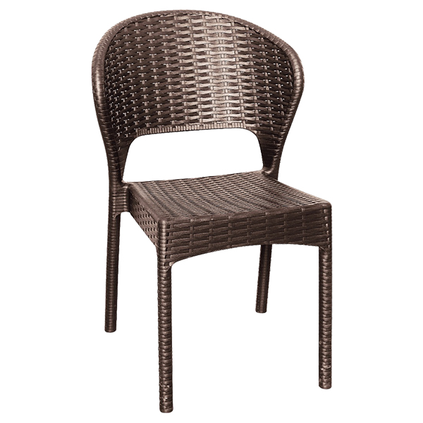 صندلی بدون دسته حصیر بافت ناصر پلاستیک مدل 972