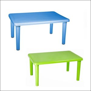 میز کودک پلاستیکی ناصر پلاستیک مدل 829 رنگ سبز و آبی