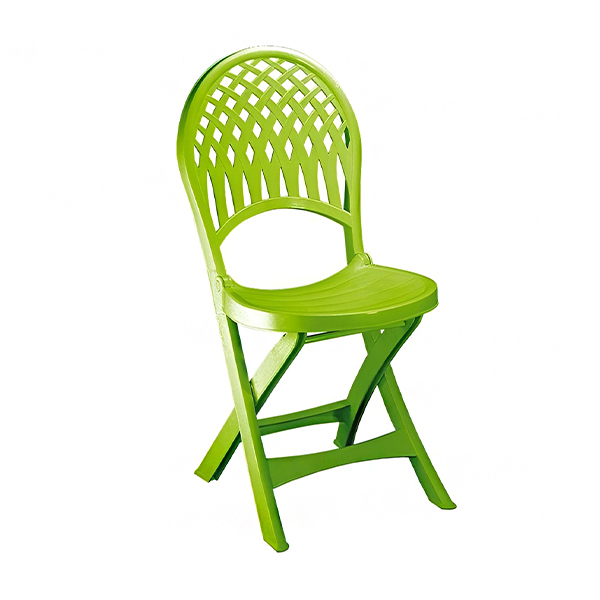 صندلی تاشو ناصر پلاستیک مدل 857 رنگ سبز