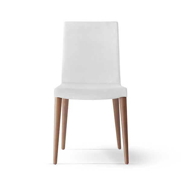 صندلی با پایه چوبی ناهارخوری تولیکا مدل کیا