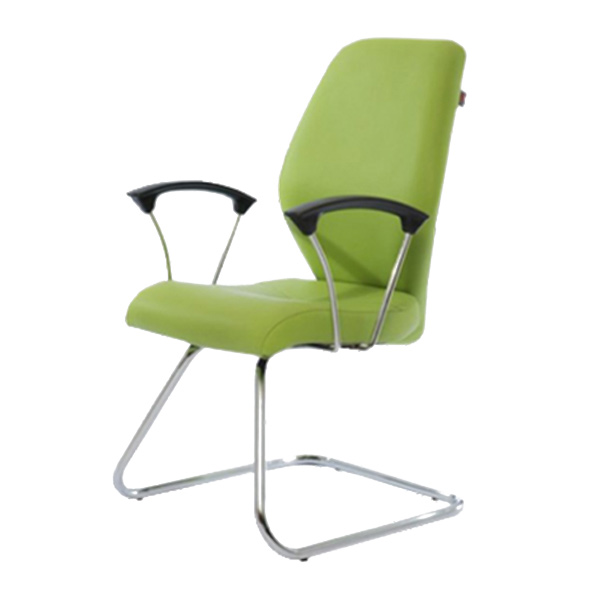 صندلی کنفرانس C336 راد سیستم دارای روکش به رنگ سبز می باشد.
