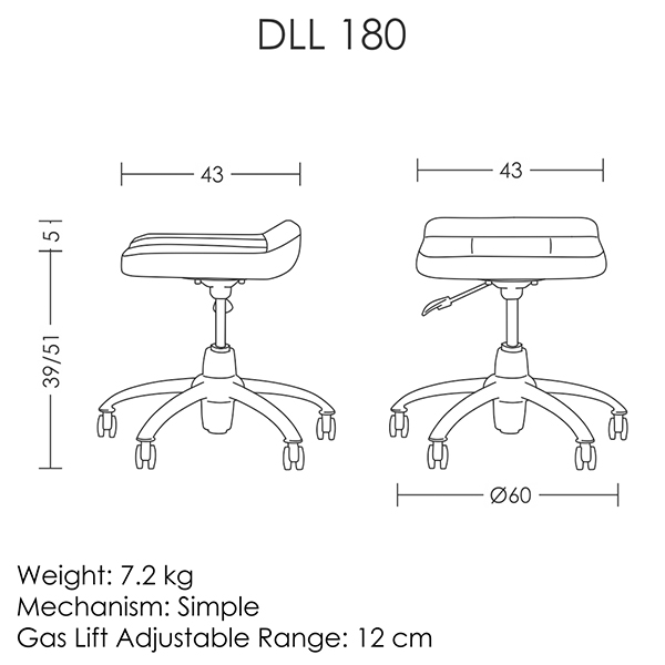 صندلی بار ارزان آرتمن مدل DLL 180
