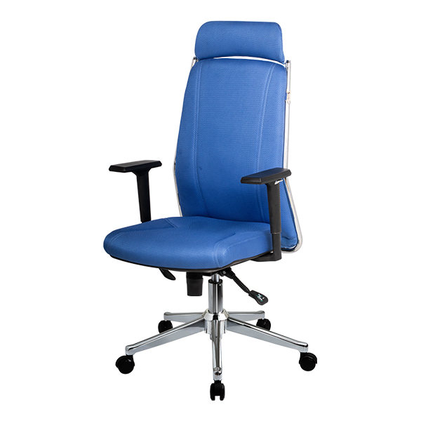 صندلی مدیریتی راحتیران مدل T 81-10 رنگ آبی