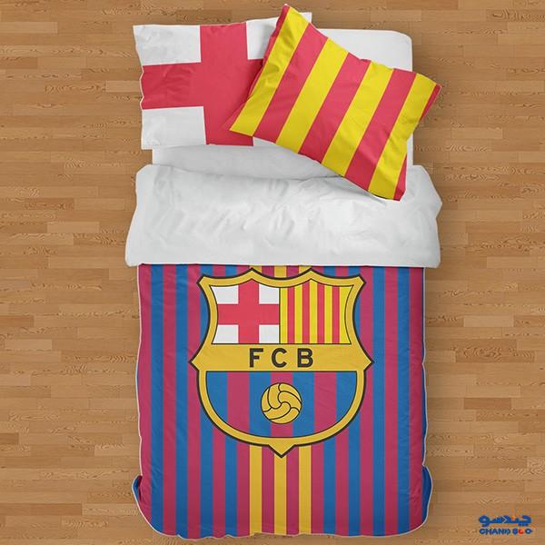 ست خواب دستیکور مدل تیم فوتبال بارسلونا