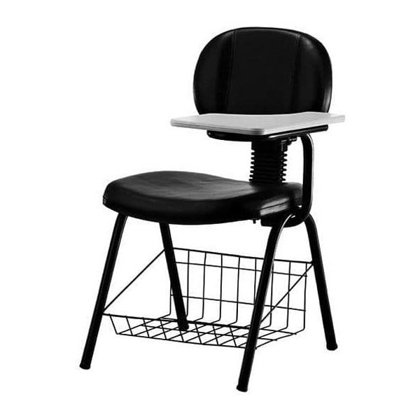 صندلی آموزشی راد سیستم مدل F602 به رنگ مشکی و دارای روکش چرم می باشد.