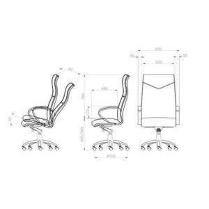 صندلی مدیریتی لیو مدل T91