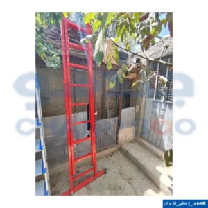 نردبان فراز پله مدل کیان 19 پله دو تکه 5 متری - Image 2