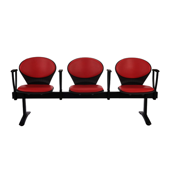 صندلی انتظار نیلپر مدل OCW 415 به رنگ قرمز می باشدو سه نفره است.