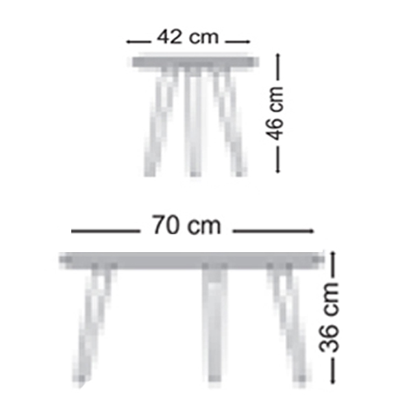 ابعاد میز جلو مبلی و عسلی نیلپر مدل لاین بسیار استاندارد است و می توان به راحتی از این ست در فضاهای مختلف استفاده کرد