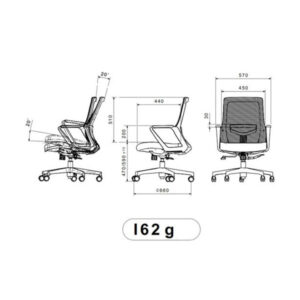 صندلی کارمندی لیو مدل i62G یکی از جذاب ترین مدل های صندلی کارمندی می باشد. این محصول بسیار پرفروش بوده. راحتی این صندلی نظر کاربران زیادی را به خود جلب کرد است. وزن این صندلی 15 کیلوگرم می باشد.