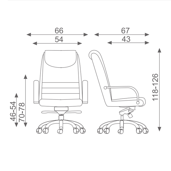 صندلی مدیریتی اروند مدل  3320