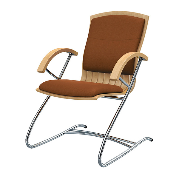 صندلی کنفرانسی مدل 3410 از از رنگ ها در تنوع روکش ها ی چرم مصنوعی، چرم طبیعی و حتی پارچه ای به همراه پایه ها فلزی و کفی از جنس چوب طبیعی قال سفارشی سازی می باشد.
