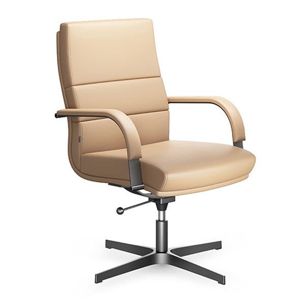 صندلی کنفرانس مدل 5710 از برند اروند را می توانید با روکش های چرم و پارچه ای در رنگ های متنوع همراه با مکانیزم های تنظیم ارتفاع و پشتی برای محیط اداری خود سفارشی سازی نمایید.