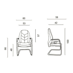 صندلی کنفرانسی FERA مدل CF860 از برند داتیس را می توانید با بالا ترین کیفیت و اصول استاندارد سفارشی سازی نمایید.