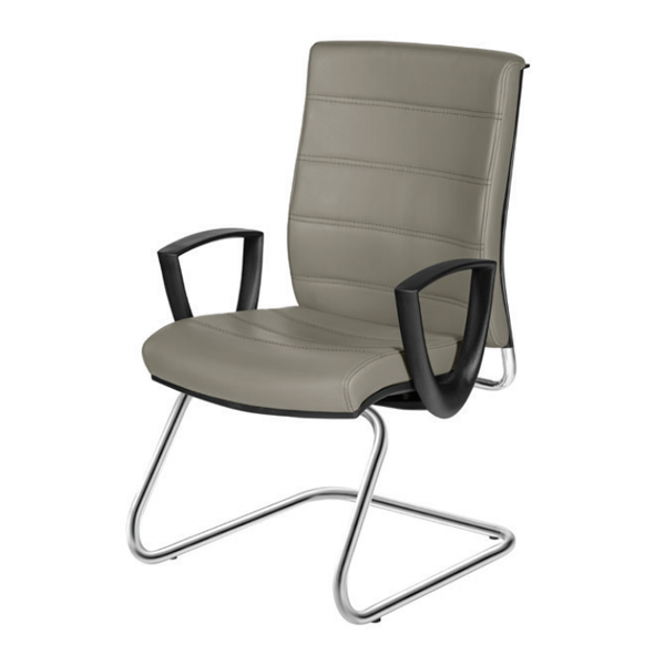 صندلی کنفرانسی SIENA داتیس مدل CS635Pدارای روکشی خاکستری و پایه های یو شکل است. این صندلی دو دسته در طرفین دارد.