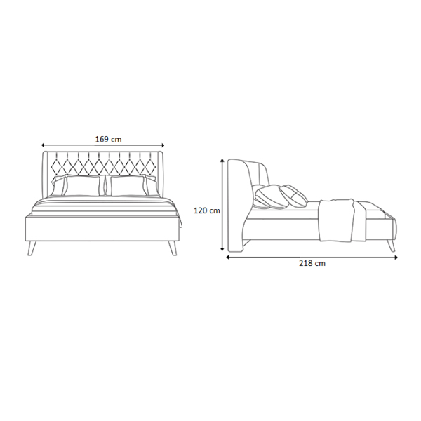 تخت خواب مدل لاوان از برند نیلپر با ابعاد مناسب هر محیط می توانید برای خودتان از نمایندگی های معتبر سفارشی سازی نمایید.