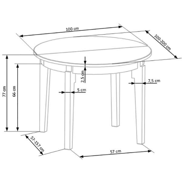 ابعاد و اندازه میز عسلی به صورت کامل و دقیق
