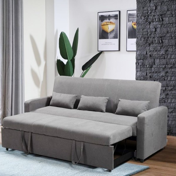 رنگ طوسی پارچه ای مبل تخت خوابشو