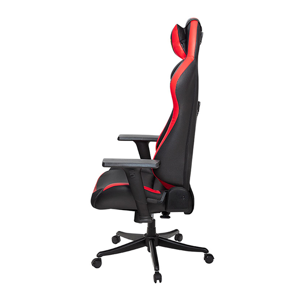صندلی گیمینگ مدل G2022 برند بامو نمای کناری رنگ قرمز