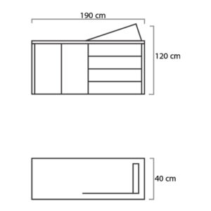 ابعاد کردنزا میکرون مدل CR-08