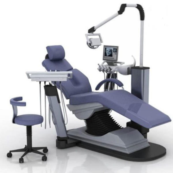 صندلی دندانپزشکی آبی