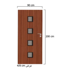 ابعاد درب پارتیشن میکرون مدل D-06