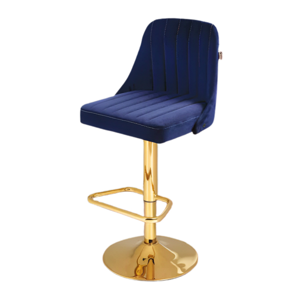 صندلی اپن راحتیران مدل V 161 با پایه بشقابی به رنگ طلایی