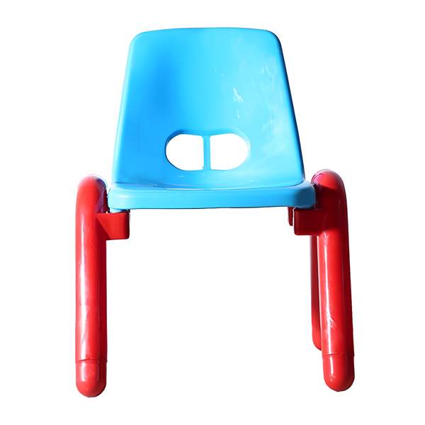 صندلی کودک ساحل مدل چند تکه با پایه های قرمز